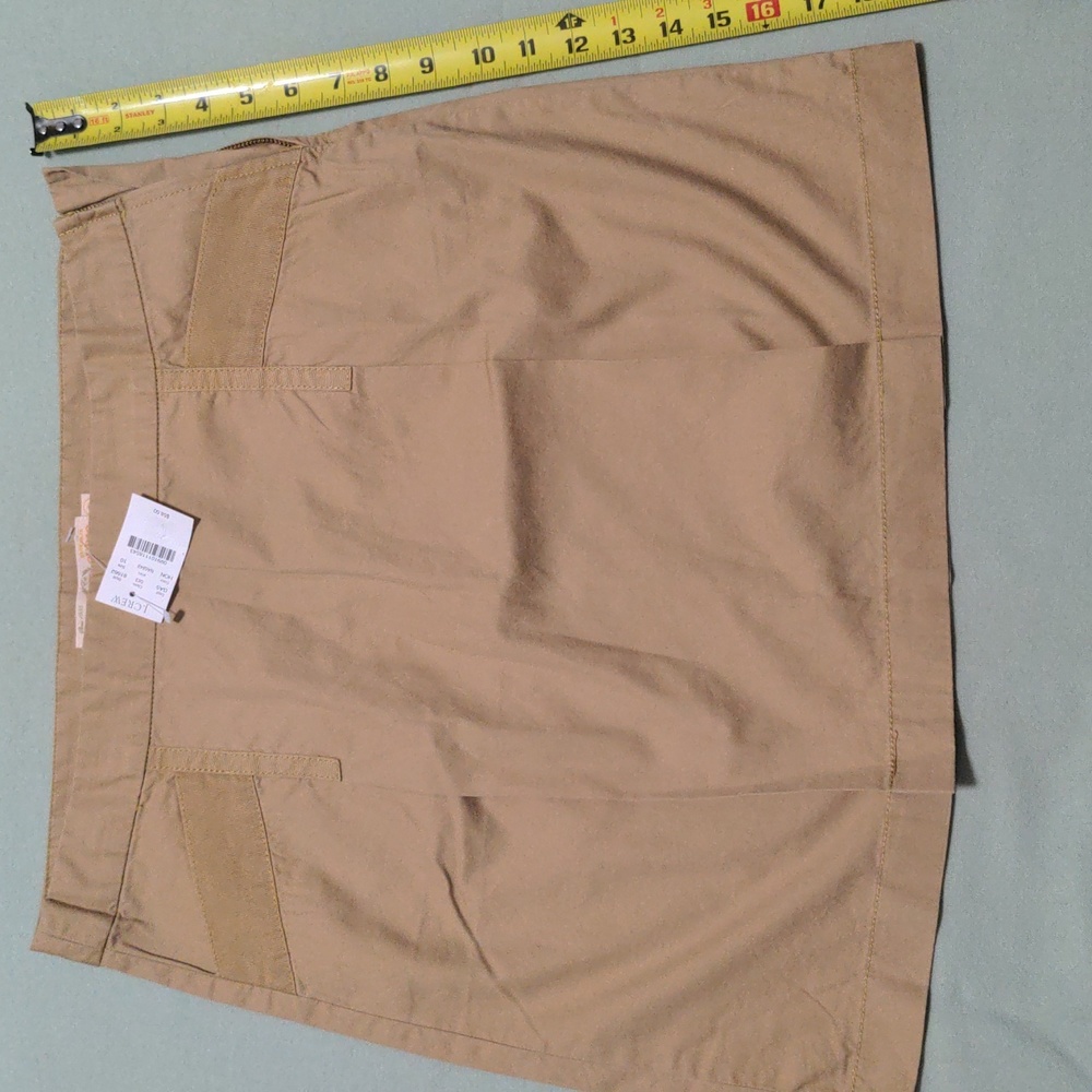 Nwt -j.Crew Chino classic twill skirt..